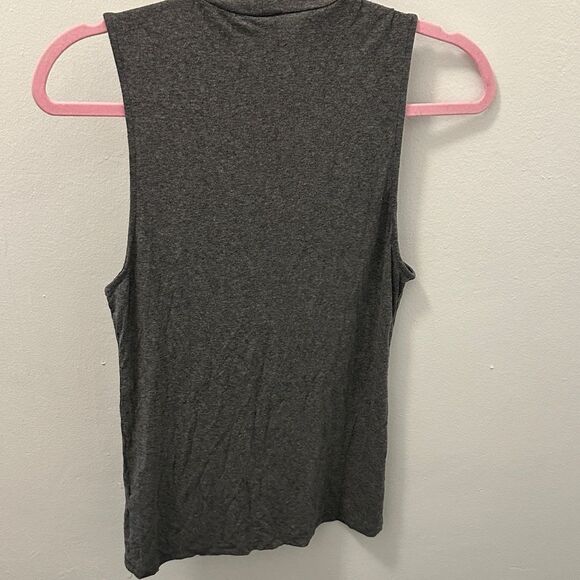 H&M Charcoal Sleeveless Tank Top - Picture 3 of 4
